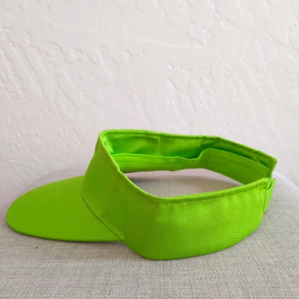 Clearance! Hey Dude Neon Green Visor - Picture 4 of 10